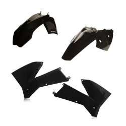 Kit plastiques complet ACERBIS KTM EXC '05/07 - Noir