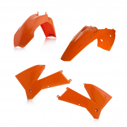 Kit plastiques complet ACERBIS KTM EXC '05/07 - Orange