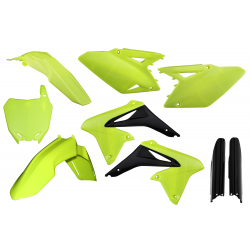 Kit plastiques super complet ACERBIS SUZUKI RMZ250 '10/17 - Jaune fluo