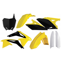 Kit plastiques super complet ACERBIS SUZUKI RMZ250 '10/17 - Origine 2011