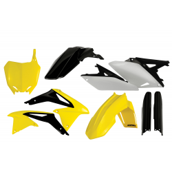 Kit plastiques super complet ACERBIS SUZUKI RMZ250 '10/17 - Origine 2013