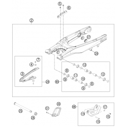 Bras oscillant HUSQVARNA 450 FS 2015