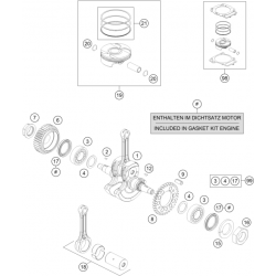 Piston - Vilebrequin