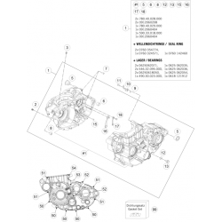 Carters moteur HUSQVARNA 450 FS 2015