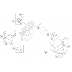 Démarreur électrique HUSQVARNA 250/300 TE 2015