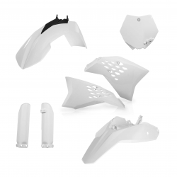 Kit plastiques super complet ACERBIS KTM SX65 '12/15 - Blanc