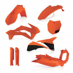 Kit plastiques super complet ACERBIS KTM SX '13/14 - Orange