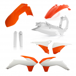 Kit plastiques super complet ACERBIS KTM EXC '16 - Origine nouveau orange