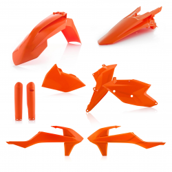 Kit plastiques super complet ACERBIS KTM EXC '17 - Orange