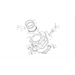 Cylindre et piston SHERCO 450 / 510 SEi-R 2012-2013