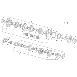 Boîte de vitesses SHERCO 250 / 300 SE-R 2T SIX DAYS 2016