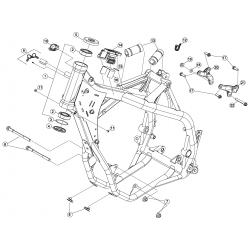 Cadre, chassis BETA ENDURO RR / FCATORY 4T 2011