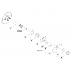 Balancier d'équilibrage moteur BETA 4T 2013-2014