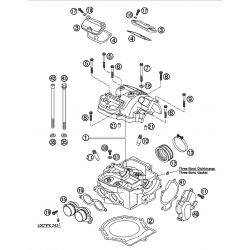 Culasse BETA 4T 2005 A 2009