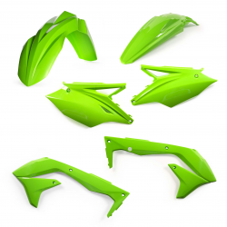 Kit plastiques complet ACERBIS KAWASAKI KXF450 '16/17 - Vert fluo