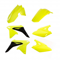 Kit plastiques complet ACERBIS SUZUKI RMZ250 '10/17 - Jaune fluo