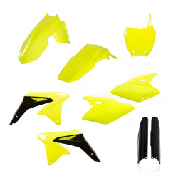 Kit plastiques super complet ACERBIS SUZUKI RMZ450 '08/17 - Jaune fluo