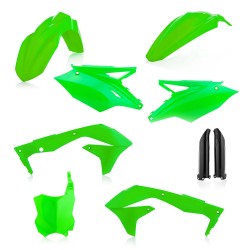 Kit plastiques super complet KAWASAKI 450EU KXF '18 - Vert fluo 