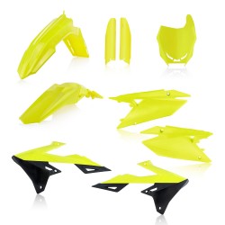 Kit plastiques super complet SUZUKI 450 RMZ '18 - Jaune fluo 