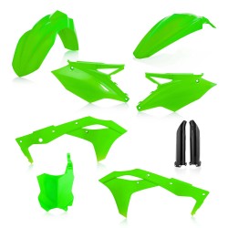 Kit plastiques super complet KAWASAKI 250 KXF '18 - Vert fluo 