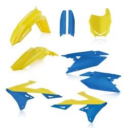 Kit plastiques super complet SUZUKI 450 RMZ '18 - Jaune / Bleu 