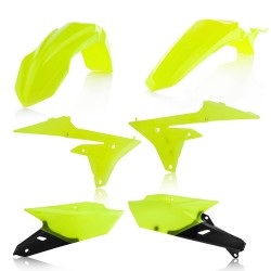 Kit plastiques complet YAMAHA 250 YZF '18 - Jaune fluo 