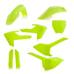 Kit plastiques super complet HVA TC/FC '16 - Jaune fluo 