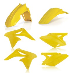 Kit plastiques complet SUZUKI 250 RMZ '18 - Jaune 