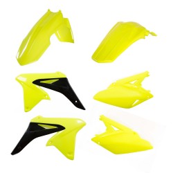 Kit plastiques complet SUZUKI 250 RMZ '18 - Jaune fluo 