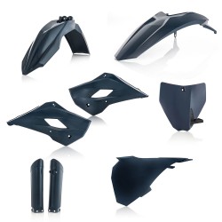 Kit plastiques super complet HVA 85 TC '14/17 - Bleu 