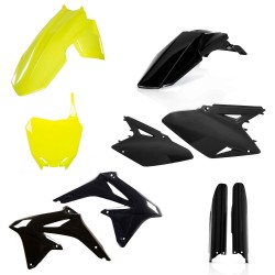 Kit plastiques super complet ACERBIS SUZUKI RMZ450 '08/17 - Jaune fluo / Noir