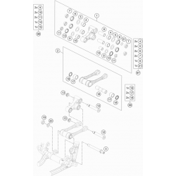 Biellettes suspension HUSQVARNA 300 TEi 2T 2022 