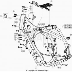 Cadre, chassis BETA 430 RR 4T RACING 2022 