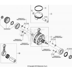 Vilebrequin et bielle BETA 390 RR 4T 2023 