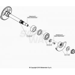 Balancier d'équilibrage moteur BETA 390 RR 4T 2023 