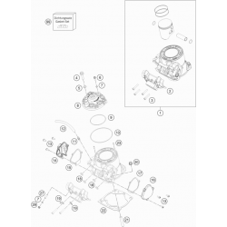 Cylindre GASGAS 250 MC 2T 2023 