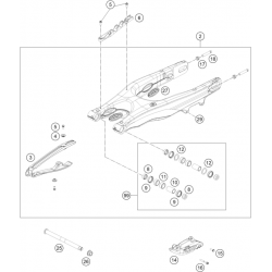 Bras oscillant HUSQVARNA FC 250 2024 