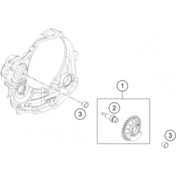 Balancier d'équilibrage moteur HUSQVARNA FE 450 2024 