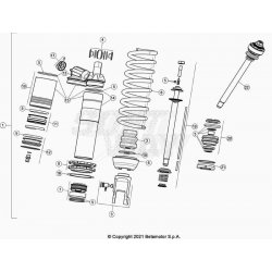 Amortisseur BETA 125 RR 2T 2024 