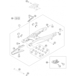 Bras oscillant GASGAS 65 MC 2T 2024 