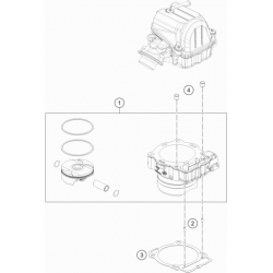 Cylindre GASGAS 450 EC-F 4T 2024 