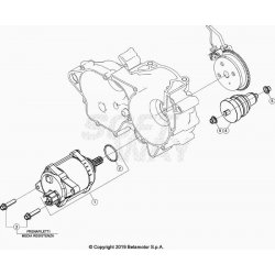 Démarreur électrique BETA 250 RR 2T RACING 2024 