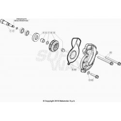 Dispositif de refroidissement BETA 350 RR 4T RACING 2024 