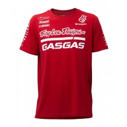 T-shirt Team GASGAS / TLD Rouge