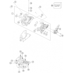 Carters moteur HUSQVARNA TC 50 2T 2025 