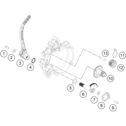 Kick HUSQVARNA TC 50 2T 2025 