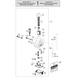 Carburateur HUSQVARNA TC 50 2T 2025 